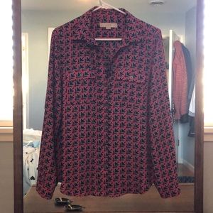 Loft Print Blouse